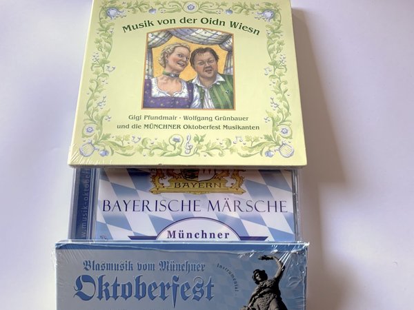 CD Angebot 2020 (Drei CDs der Münchner Oktoberfest Musikanten)